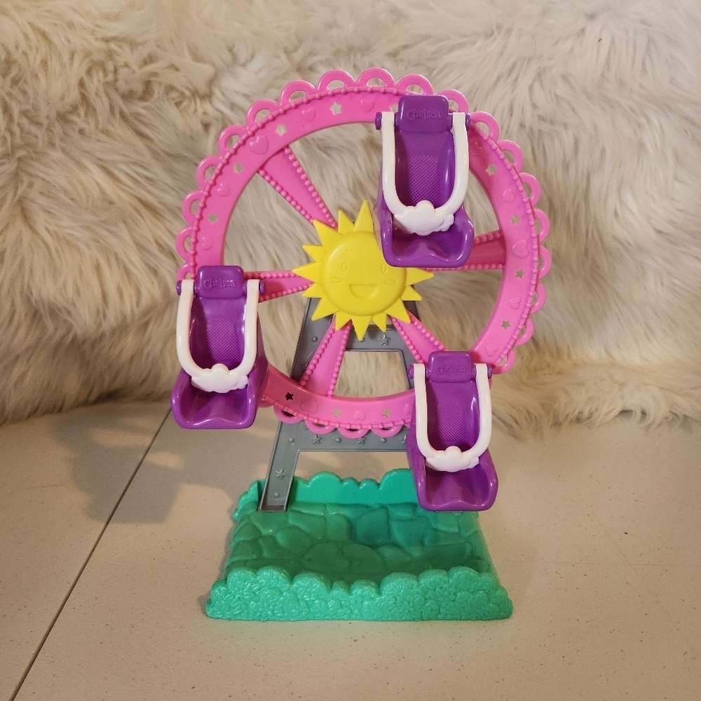 Barbie Mattel Club Chelsea Doll Carnival Playset Ferris Wheel Toy